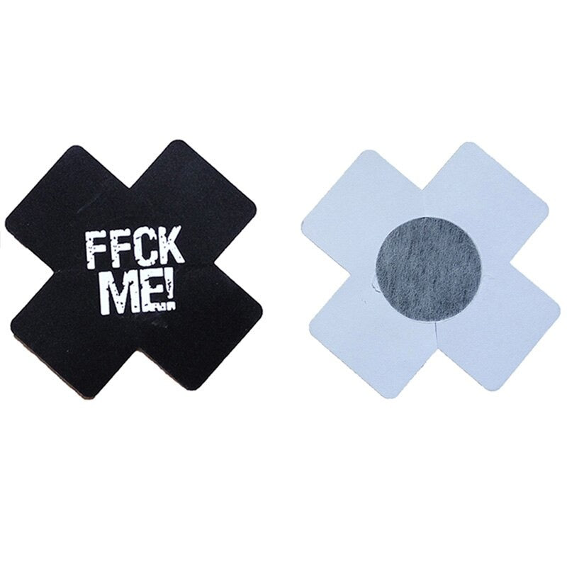 Cache Téton Sexy à Mots FFCK Me