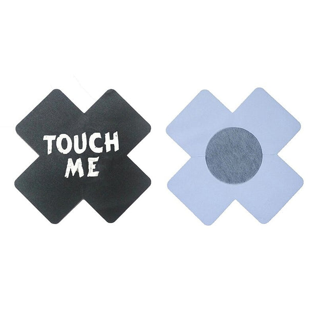 Cache Téton Sexy à Mots Touch me
