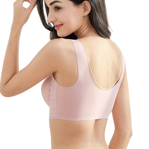 Lot de 3 Soutiens-Gorges Invisible Push Up 3 couleurs coté