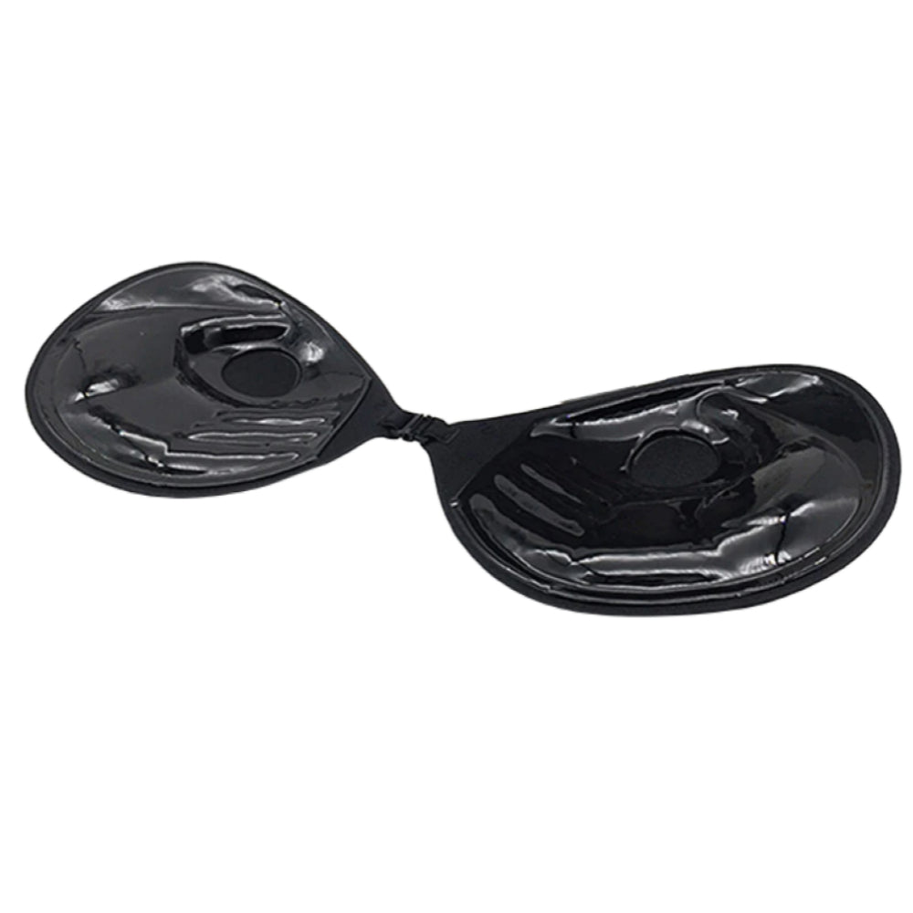 Soutien-Gorge Adhésif push-up noir pour femme coté