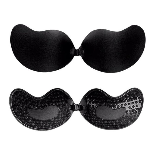 Soutien-gorge Invisible Auto-adhésif En Silicone - Sans Bretelles, Push-up, Pour Robe Dos Nu Ou Décolleté - 3