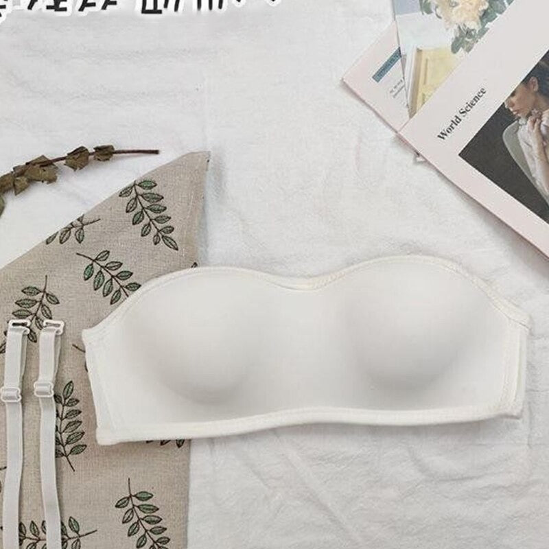 Soutien-Gorge Bandeau Blanc