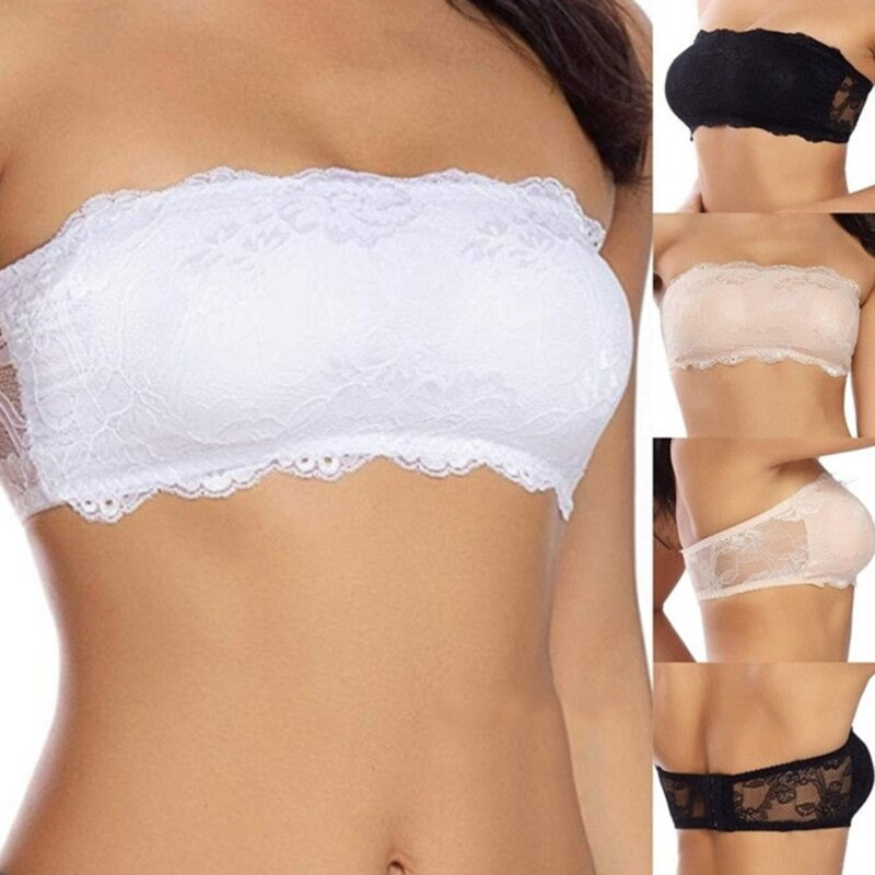 Soutien-Gorge en Bandeau Invisible Dentelle Modèle
