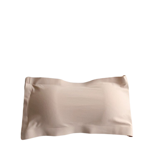Soutien-Gorge en Bandeau Invisible Respirant Beige rembourré