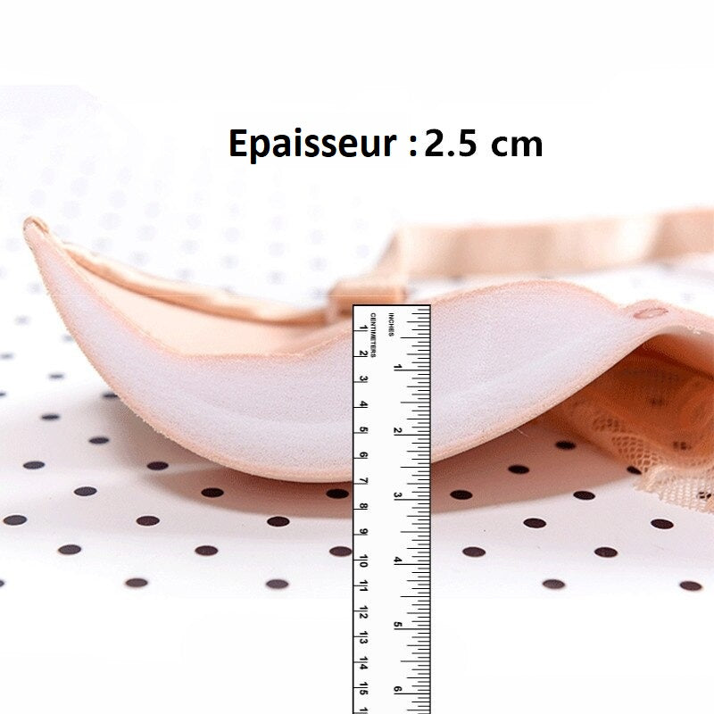 Soutien-Gorge Sans Bretelles Push Up epaisseur