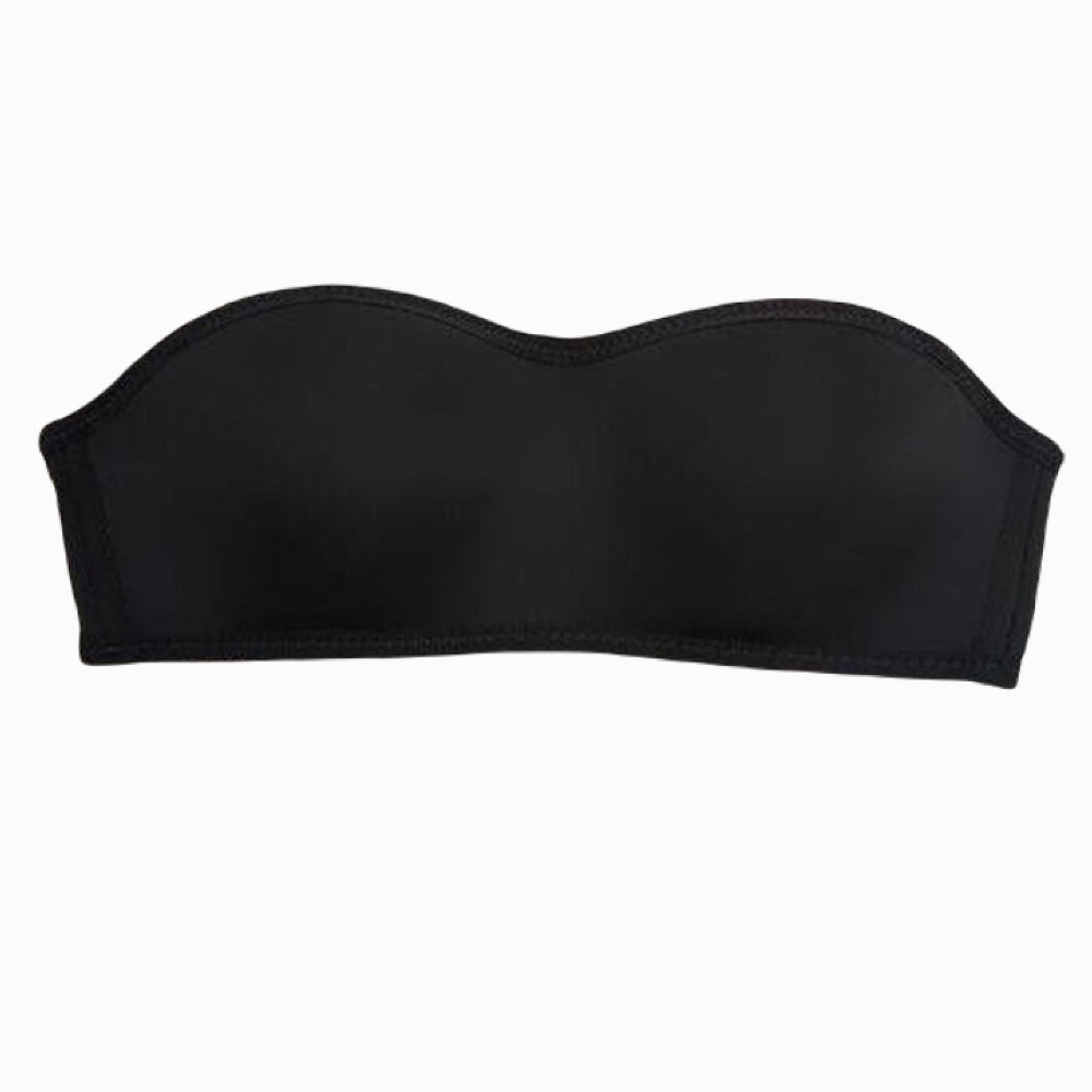 Soutien-Gorge Bandeau Noir face